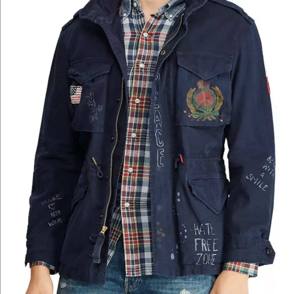 Polo Ralph Lauren Yale M6 Peace Jacket - Size M